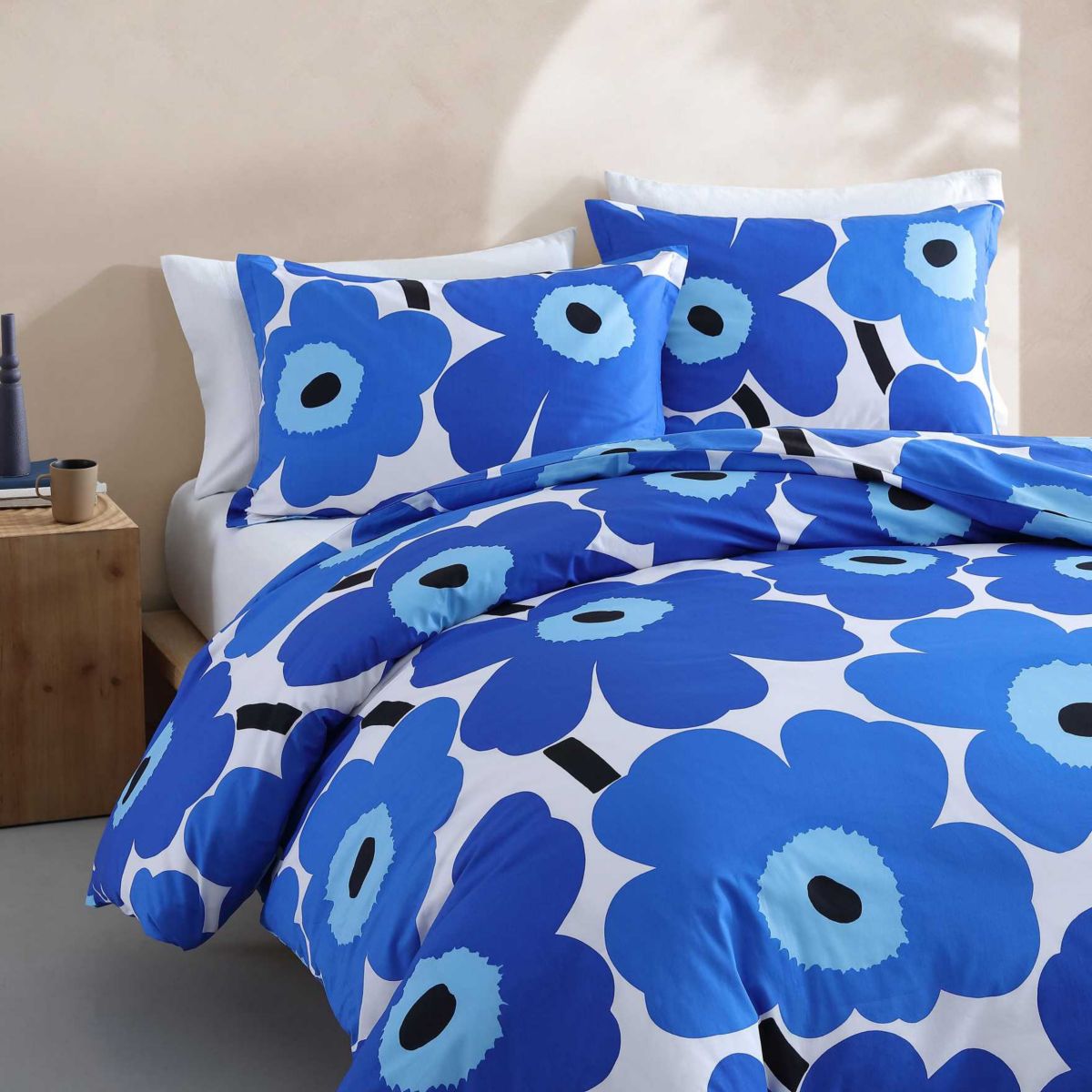 Unikko Cotton Comforter-Sham Set