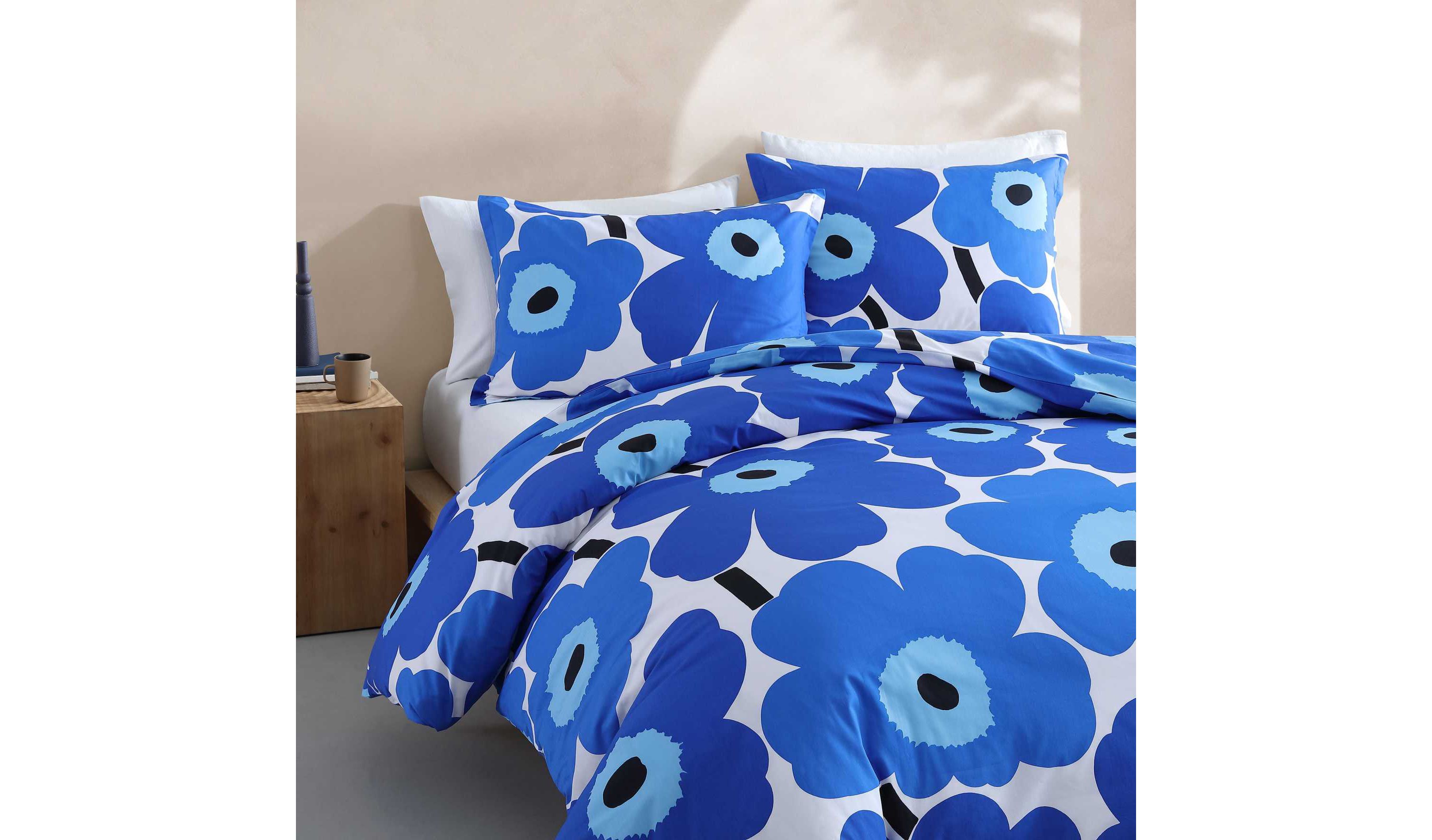 Unikko Cotton Comforter-Sham Set