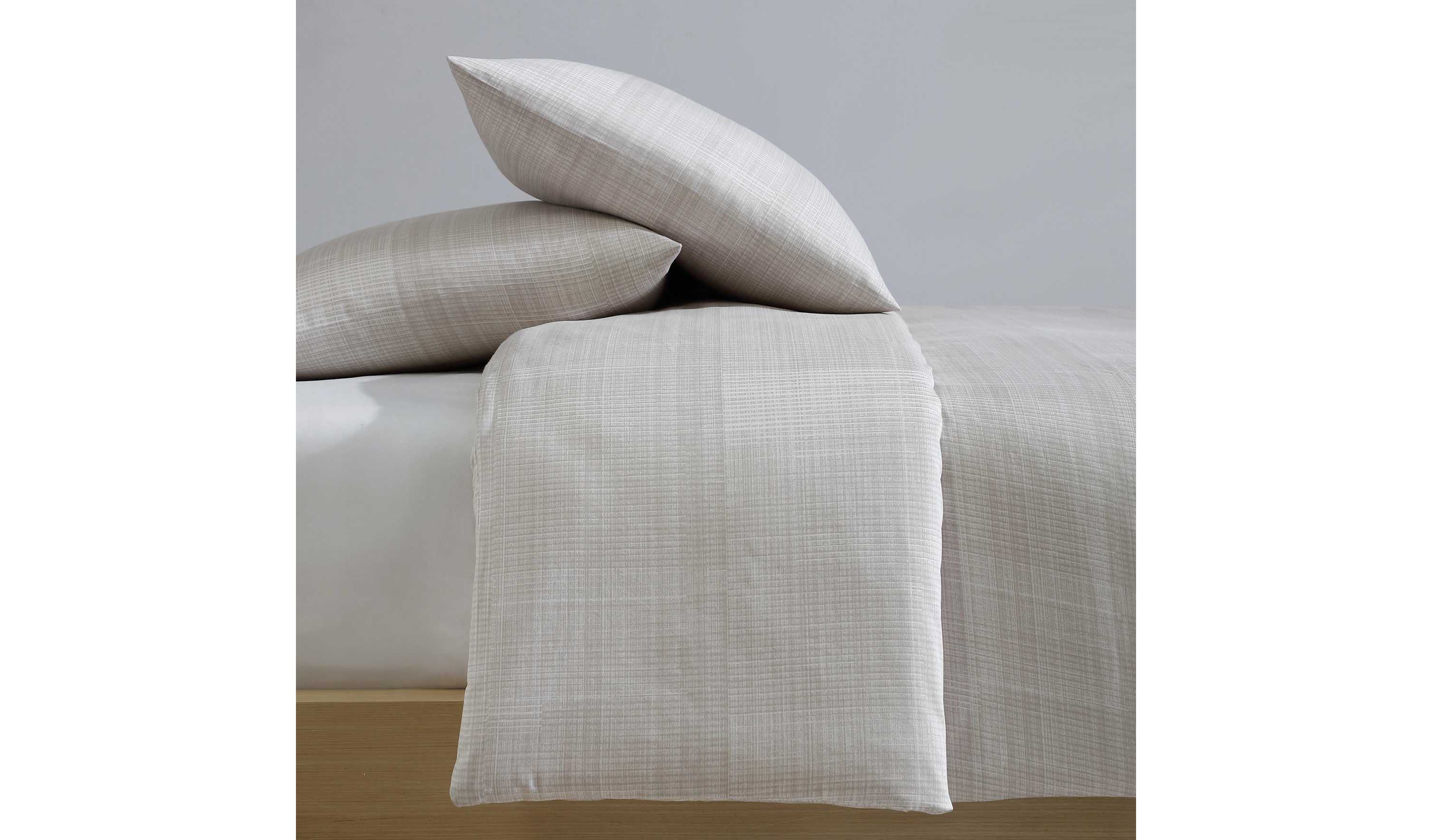 Textural Rib Cotton Comforter-Sham Set