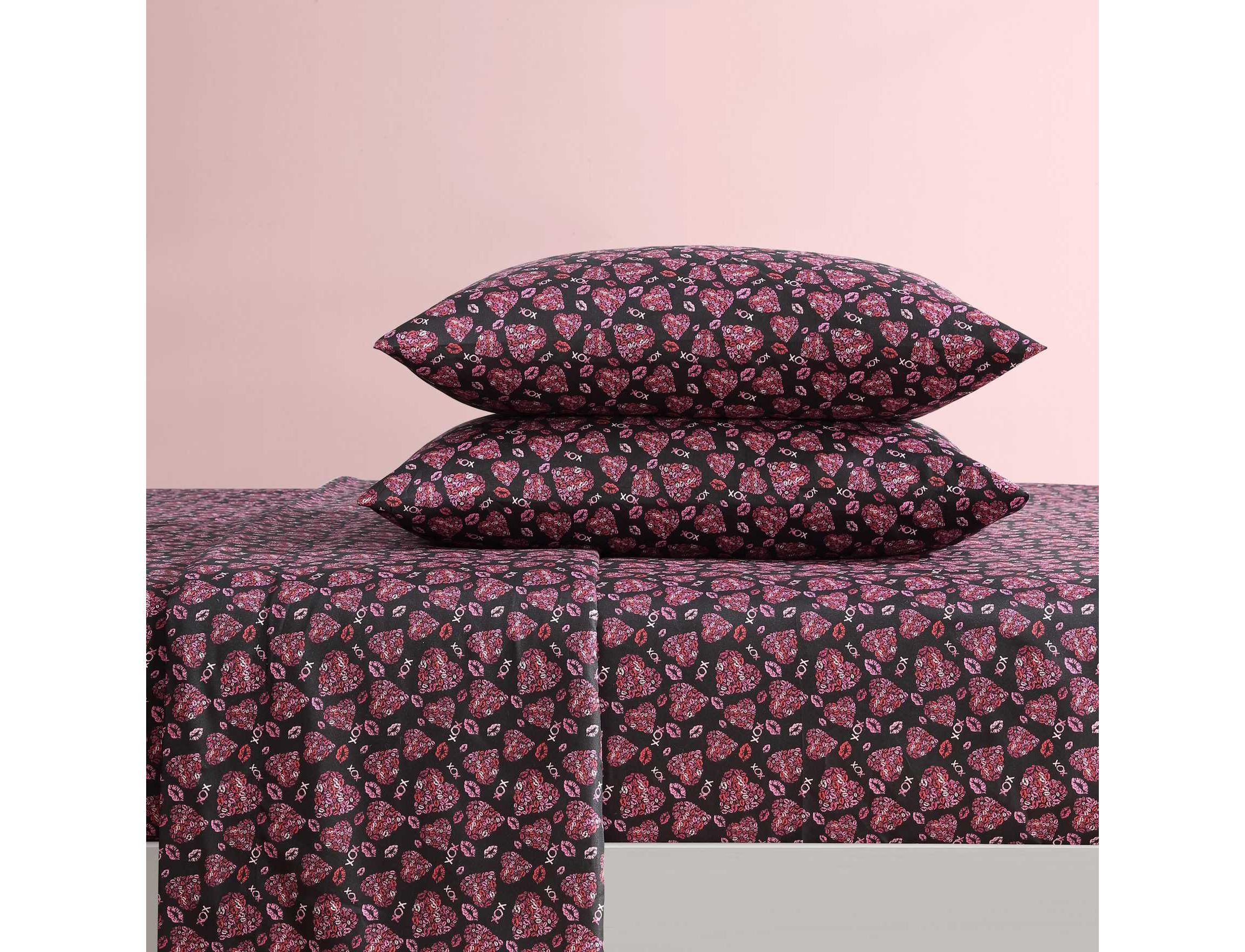 Lipstick Betsey Microfiber Sheet Set