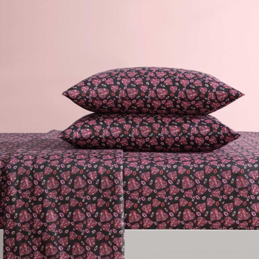 Lipstick Betsey Microfiber Sheet Set