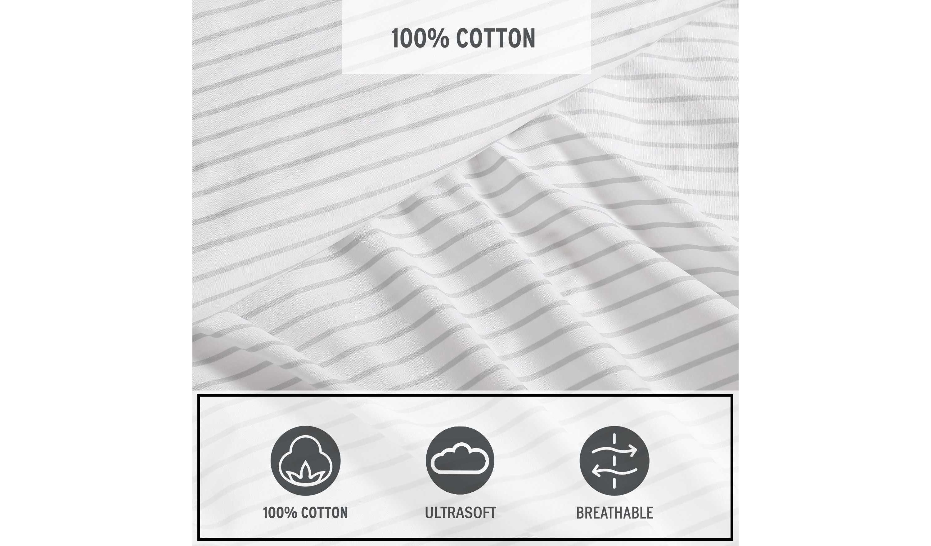 Arden Stripe Cotton Sheet Set