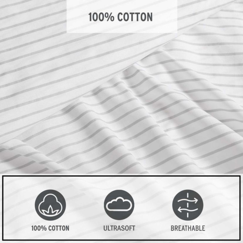 Arden Stripe Cotton Sheet Set