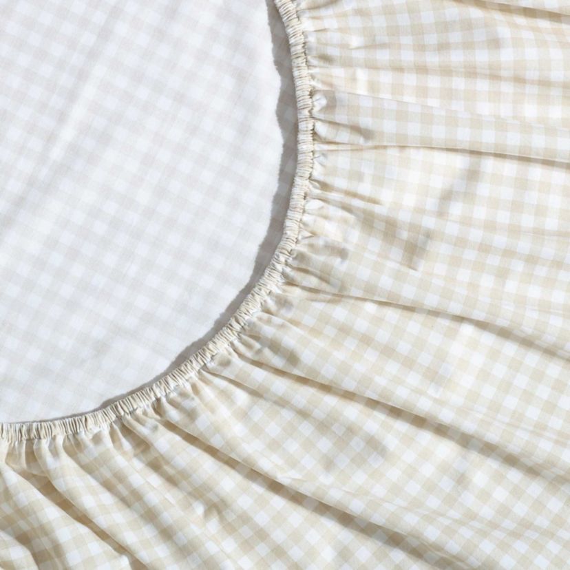 Little Gingham Cotton Sheet Set