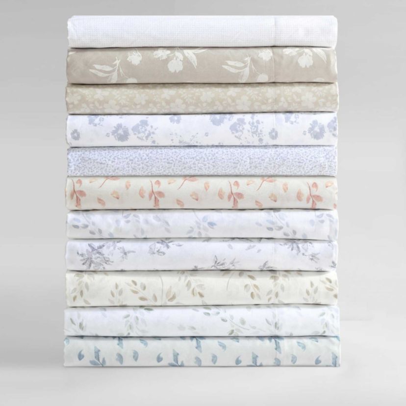 Abstract Ditsy Floral Cotton Sheet Set