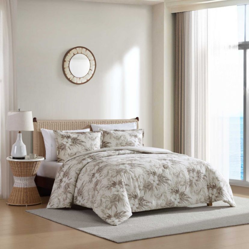 Beachway Blooms  Comforter-Sham Set
