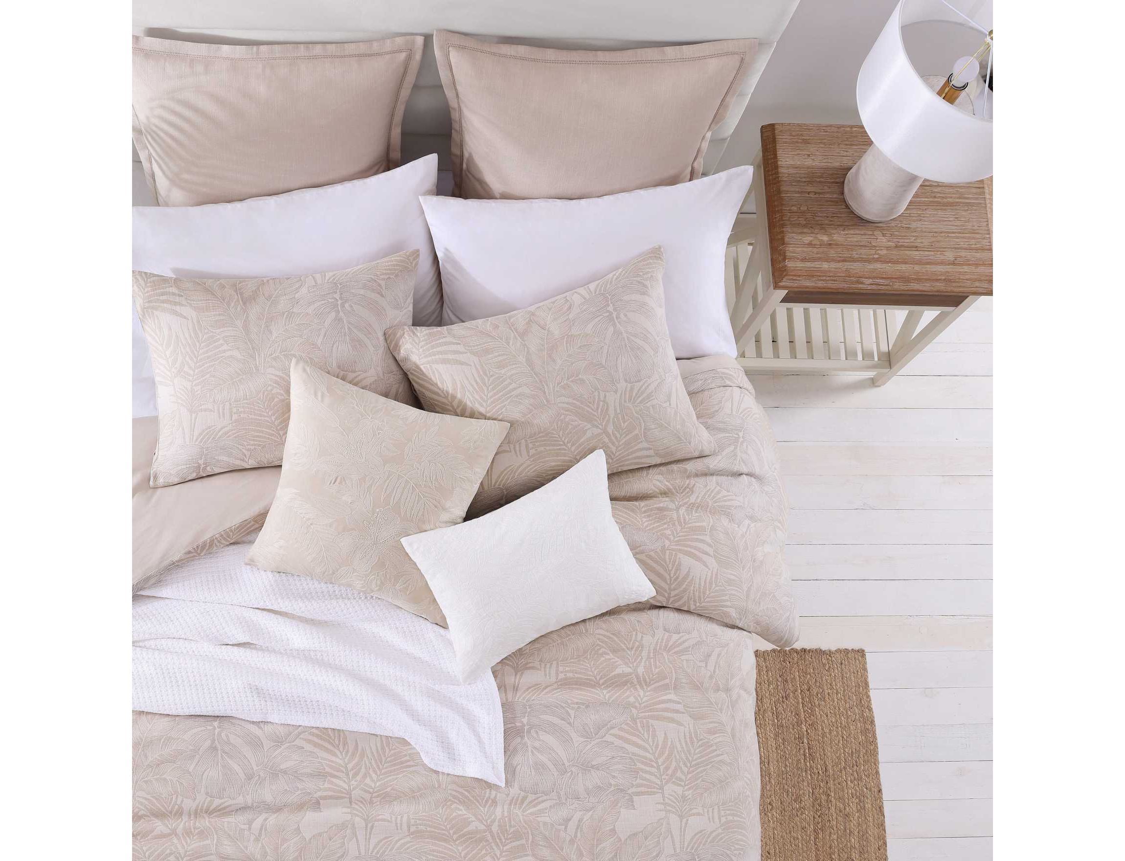 Jungle Palms Cotton Comforter-Sham Set