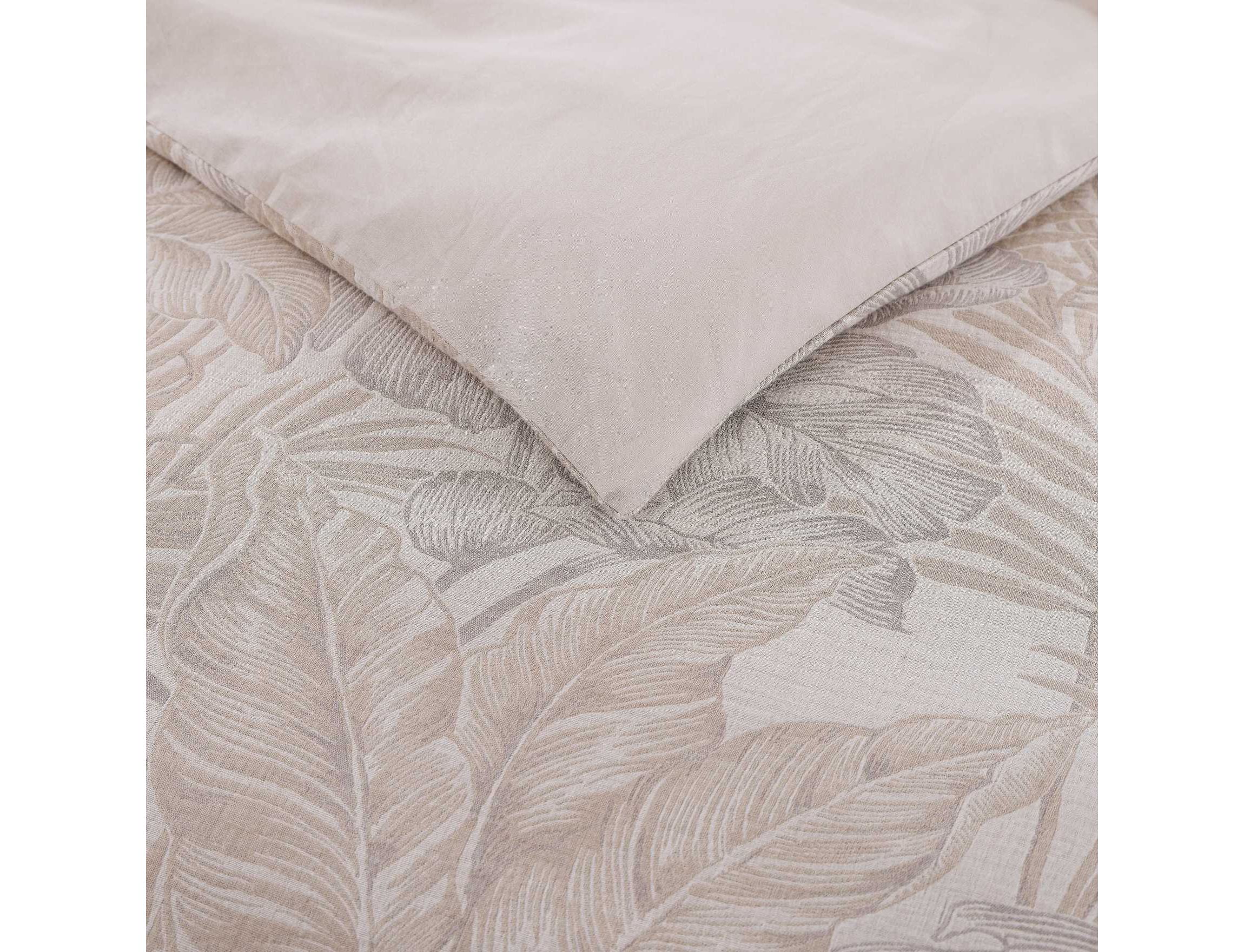 Jungle Palms Cotton Comforter-Sham Set
