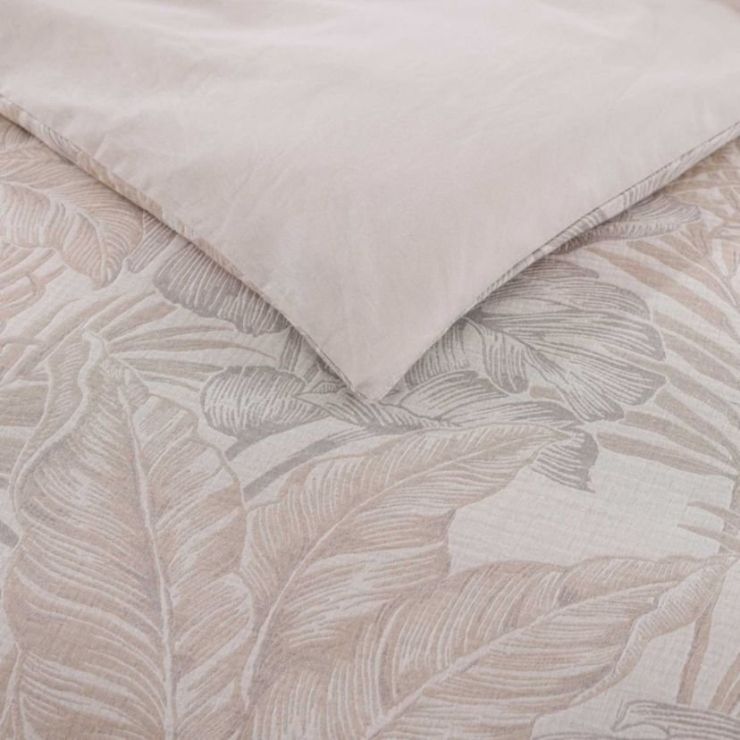 Jungle Palms Cotton Comforter-Sham Set