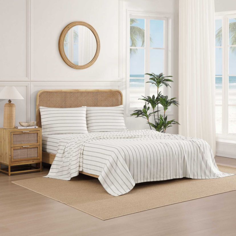 La Vida Stripe Cotton Sheet Set