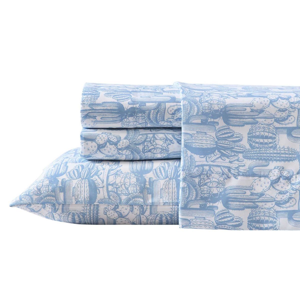 Cactus Toile Microfiber Sheet Set