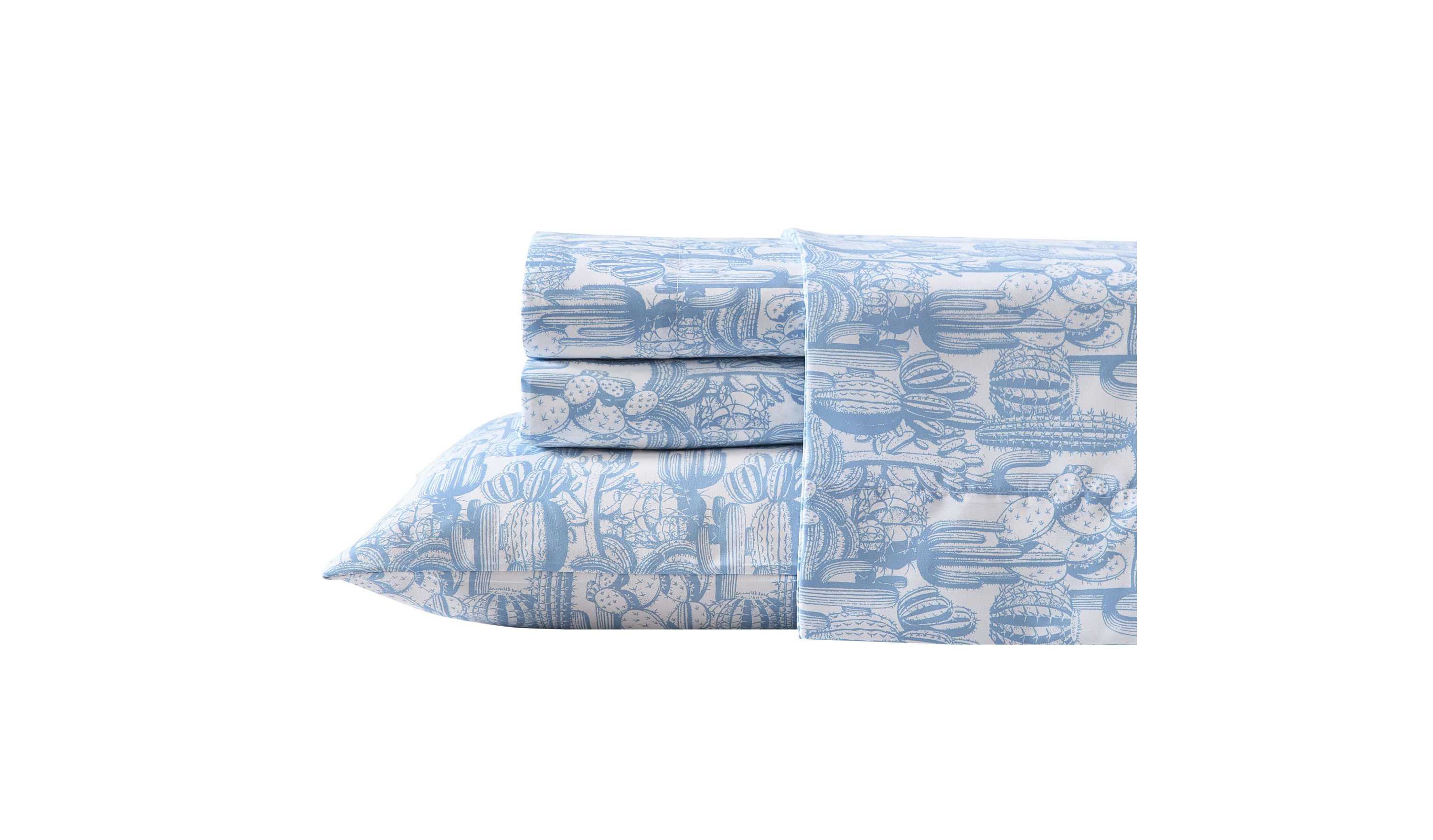 Cactus Toile Microfiber Sheet Set