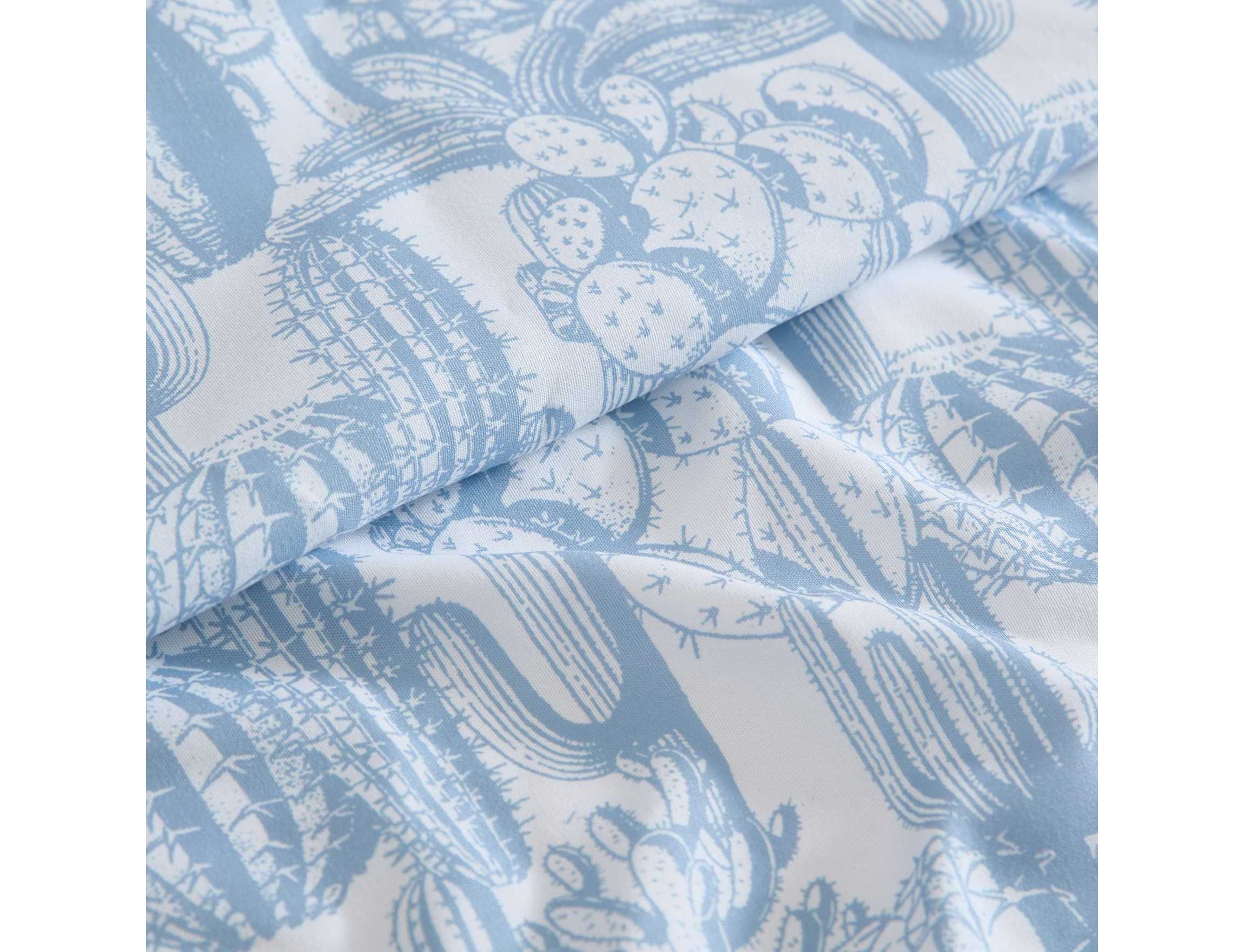 Cactus Toile Microfiber Sheet Set