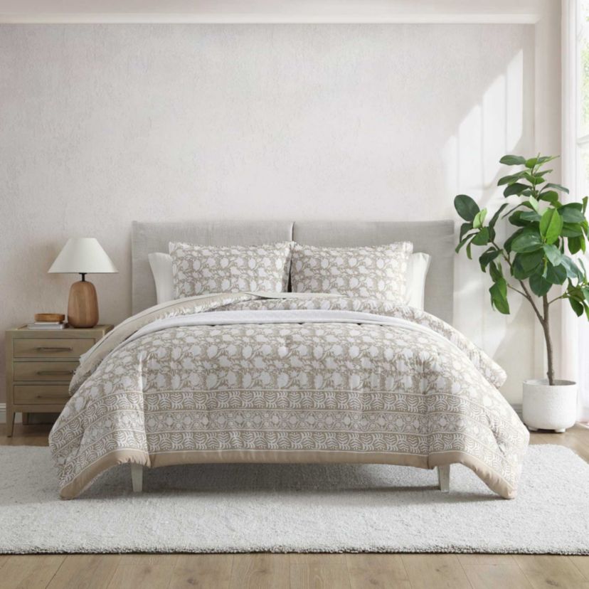 Bayport Floral Cotton Comforter Set