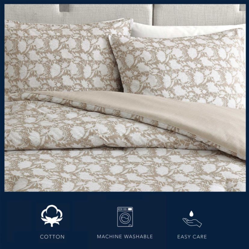 Bayport Floral Cotton Comforter Set