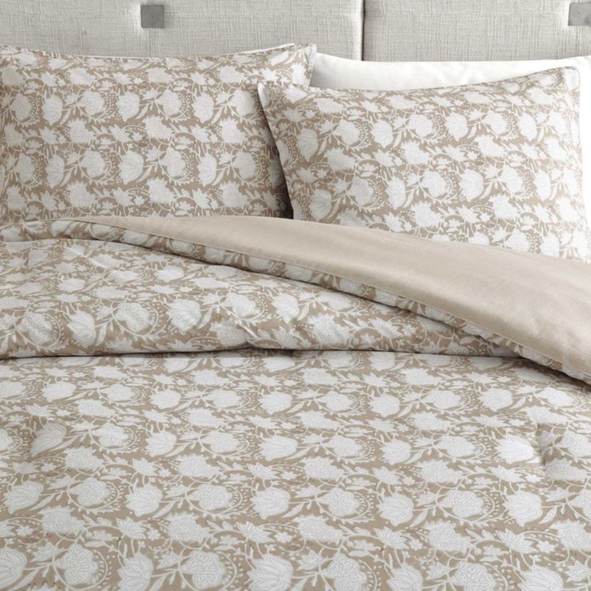 Bayport Floral Cotton Comforter Set