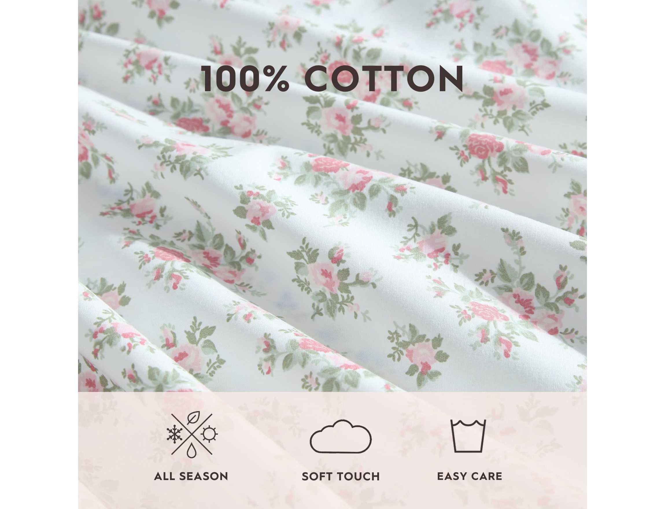 Leanna Rose Cotton Sheet Set