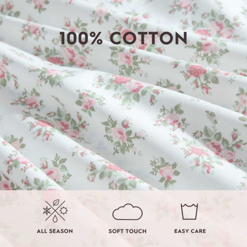 Leanna Rose Cotton Sheet Set