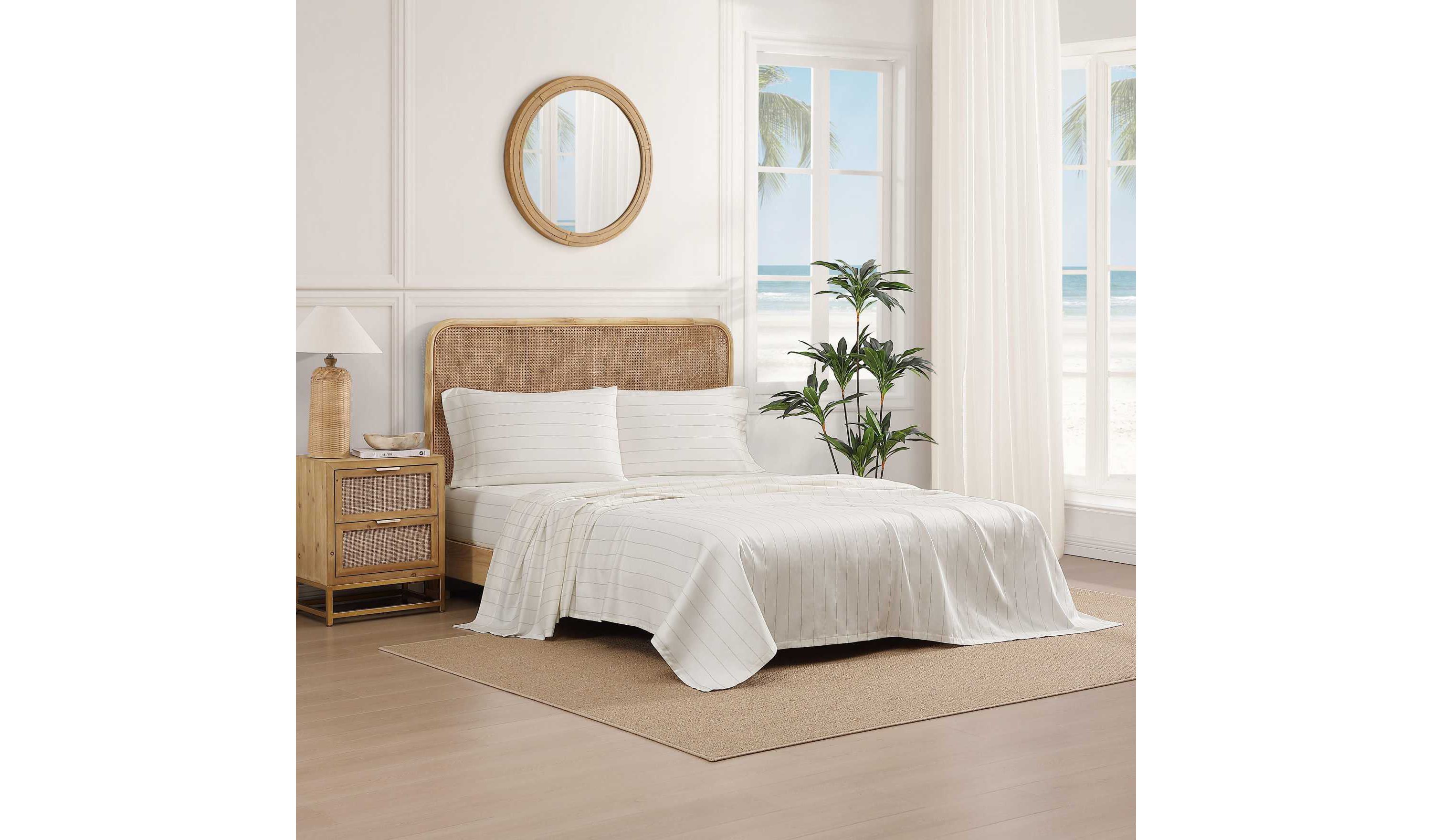 Palma Stripe Cotton Sheet Set