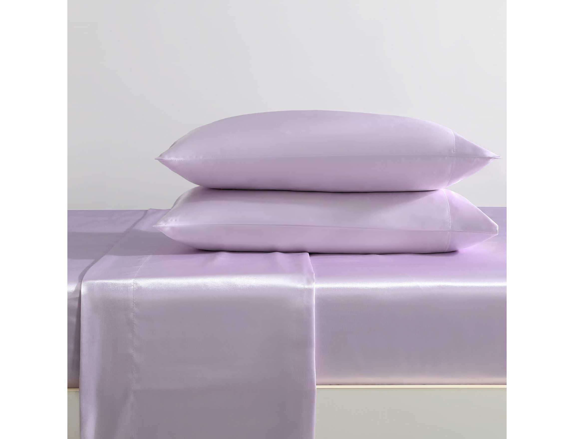 Solid Satin Microfiber Sheet Set