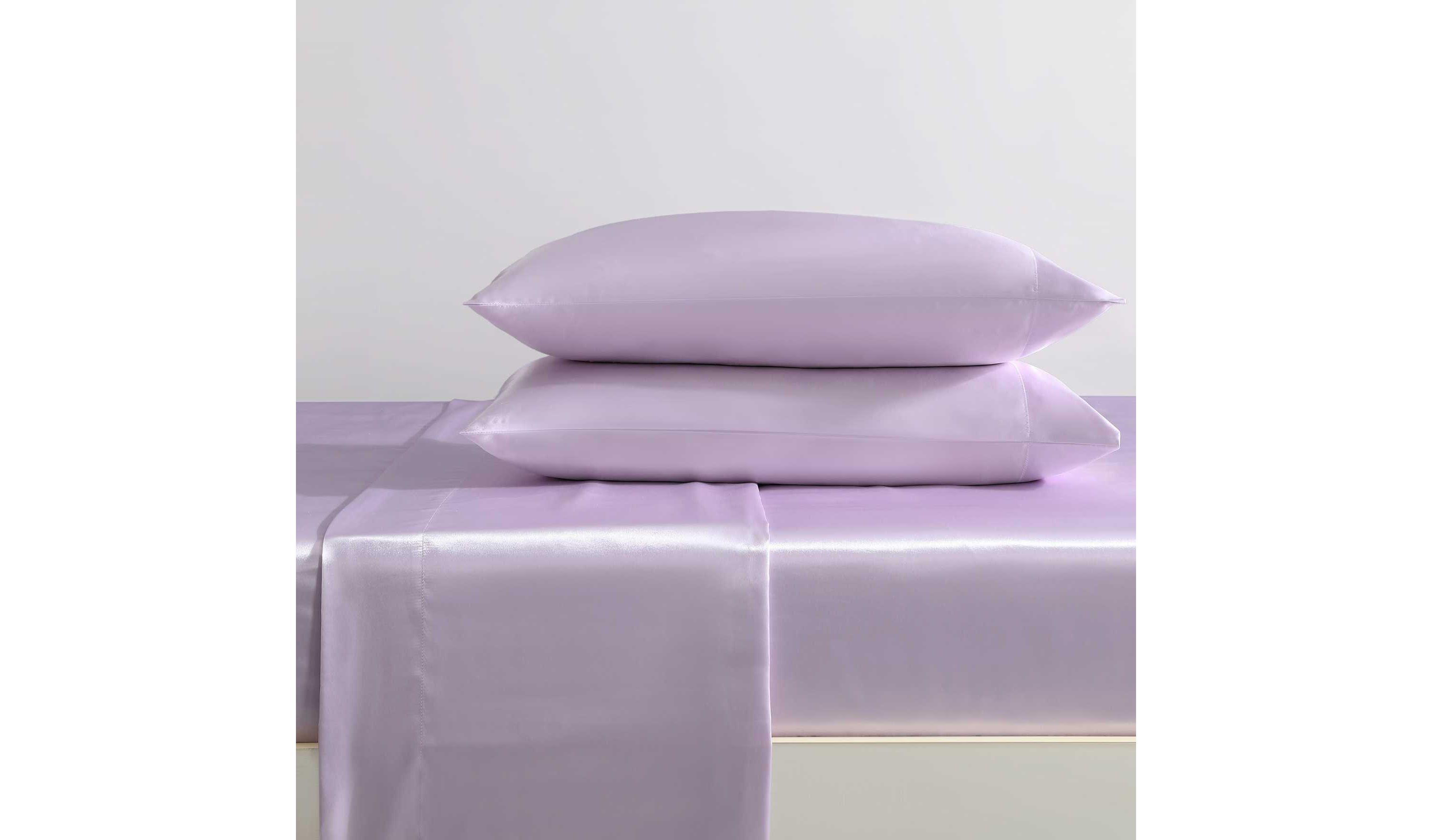 Solid Satin Microfiber Sheet Set