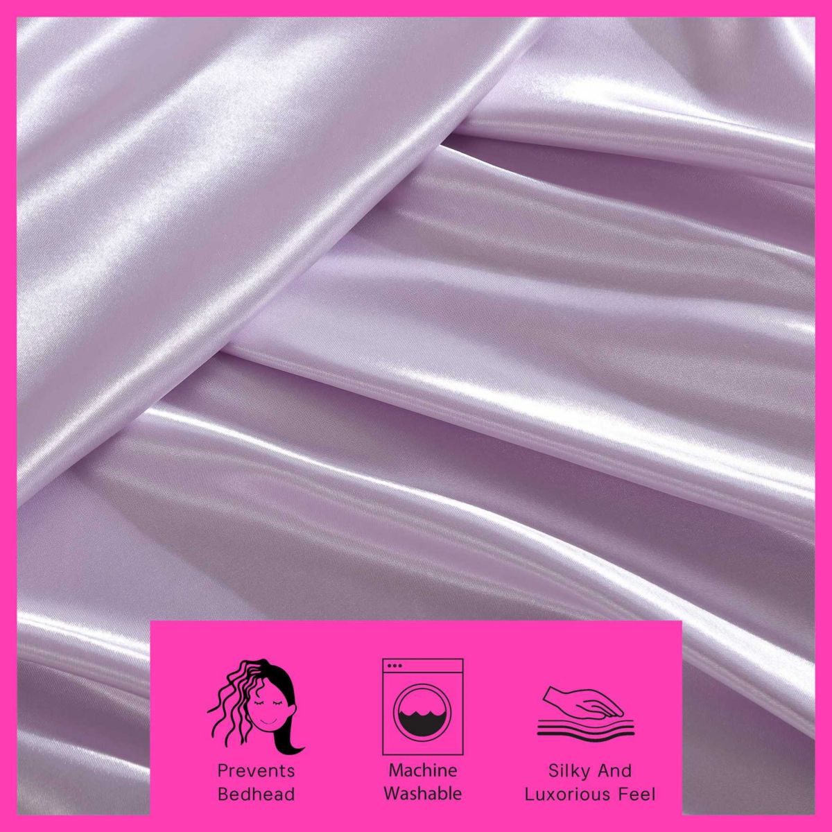 Solid Satin Microfiber Sheet Set