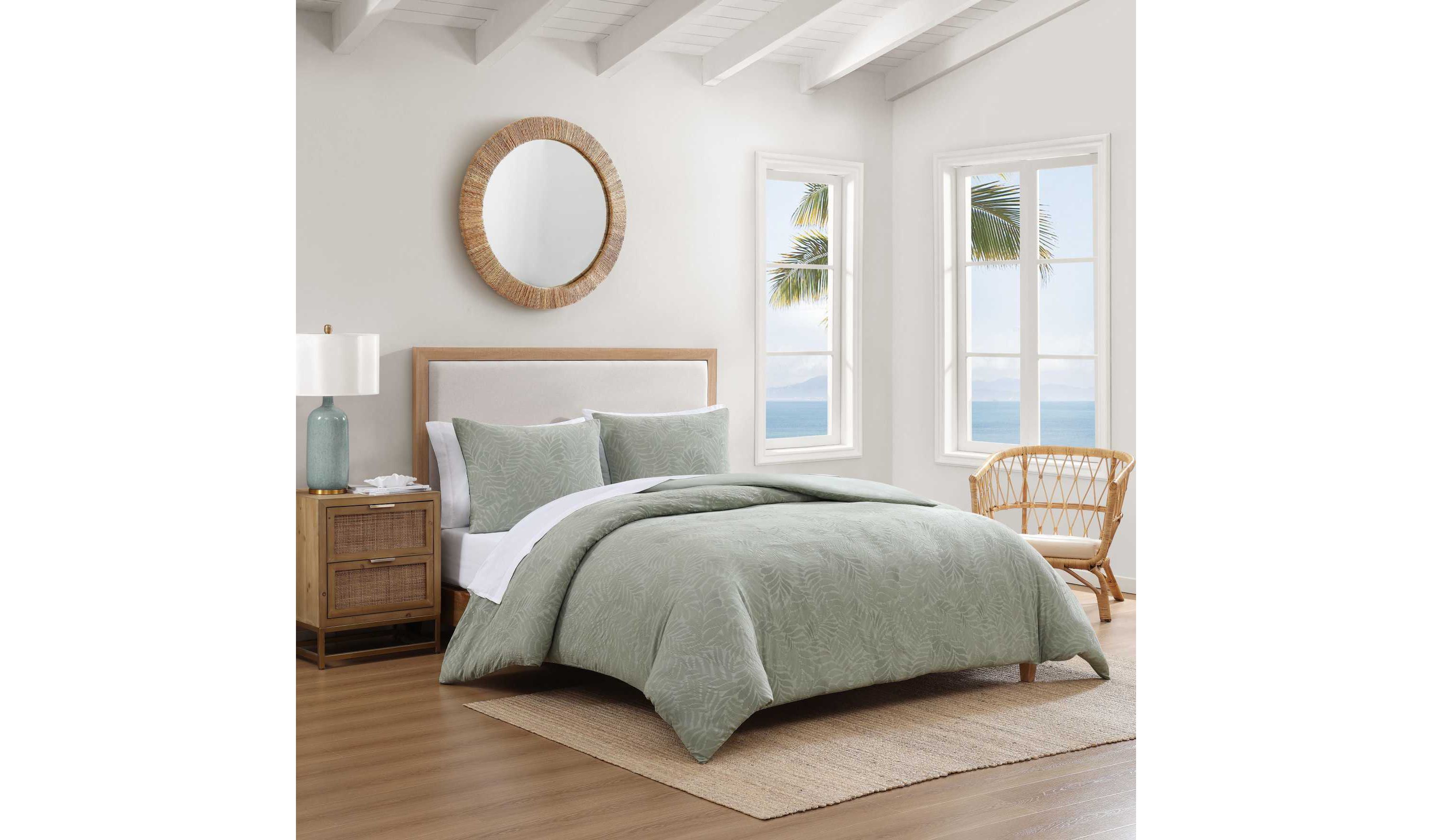 Harbor Palm Cotton Comforter Set