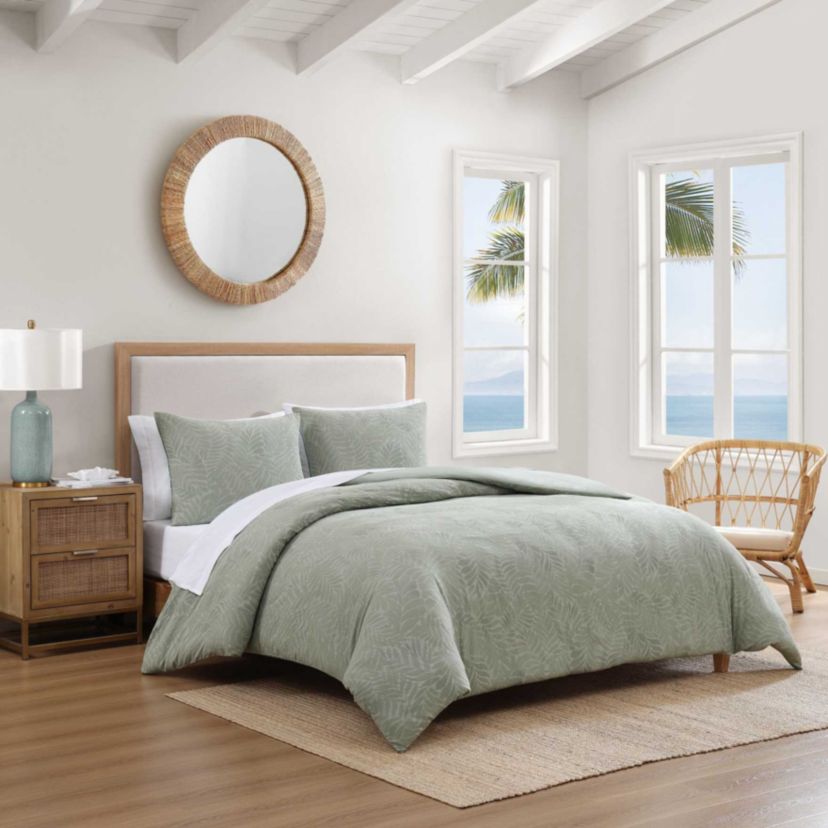Harbor Palm Cotton Comforter Set