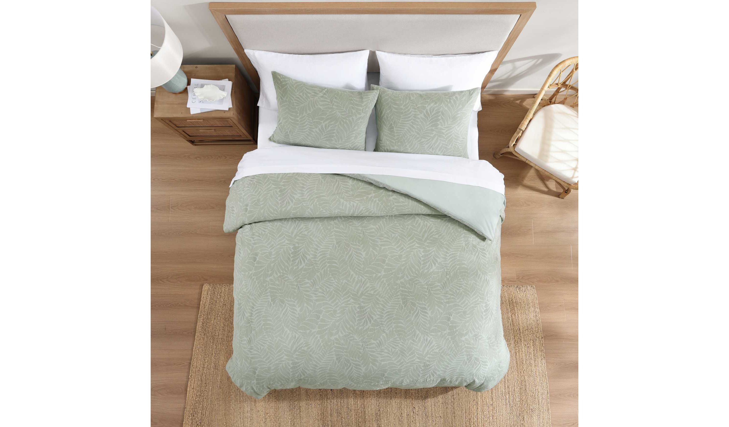 Harbor Palm Cotton Comforter Set