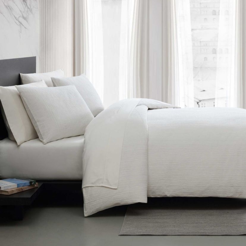 Bark Texture Cotton Comforter Set