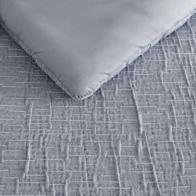 Nautical Stitch Microfiber Comforter Set
