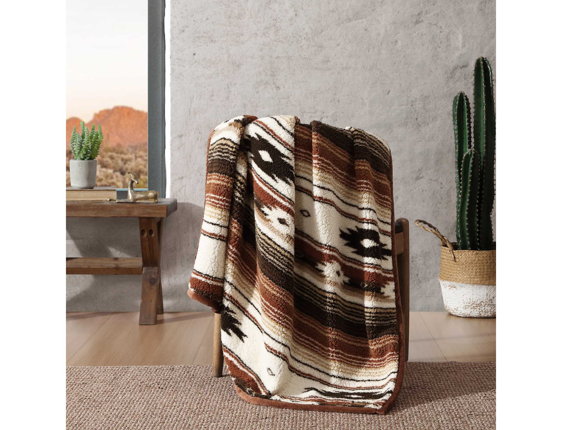 Coyote Sands Microfiber Throw Blanket