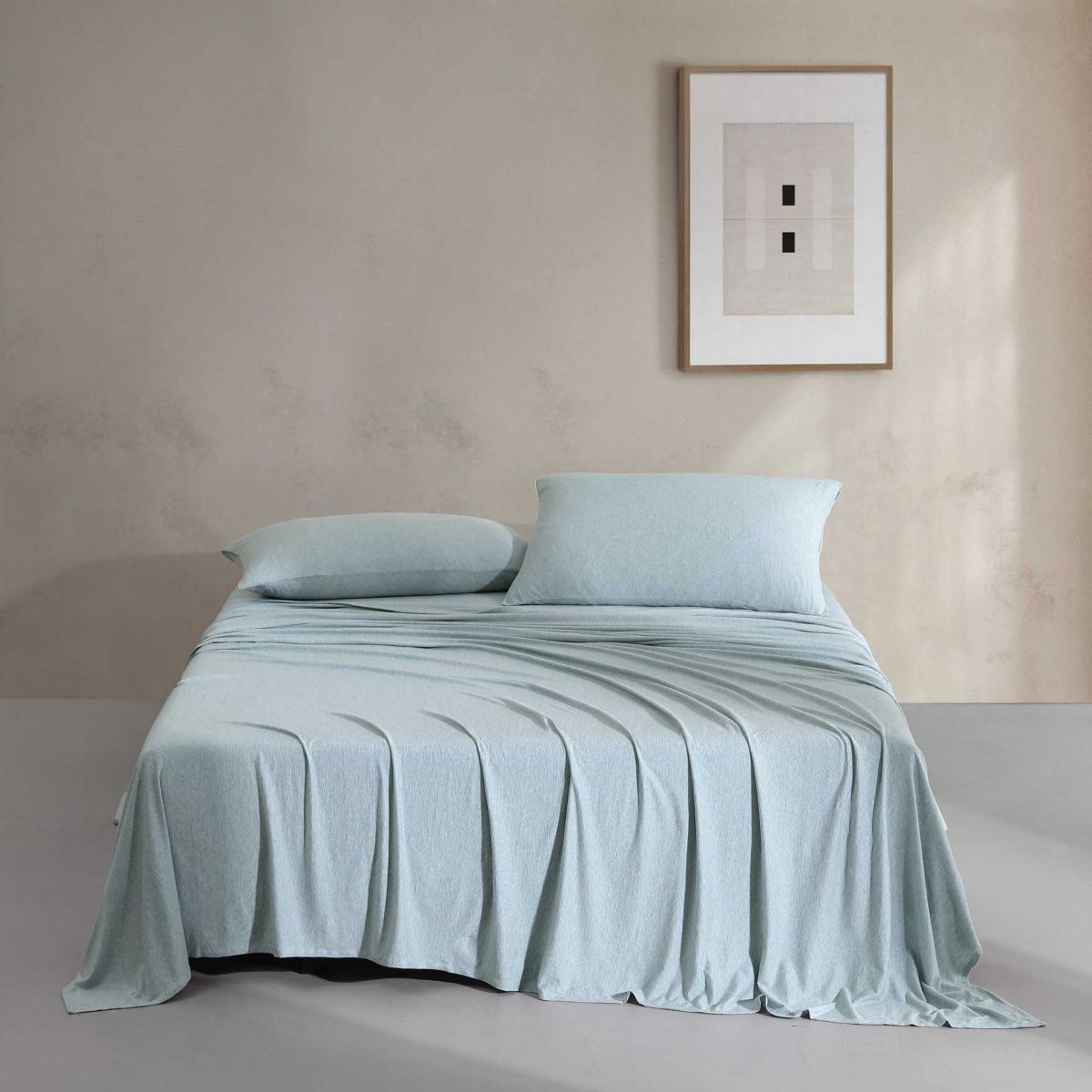 Modern Cotton Melange Sheet Set