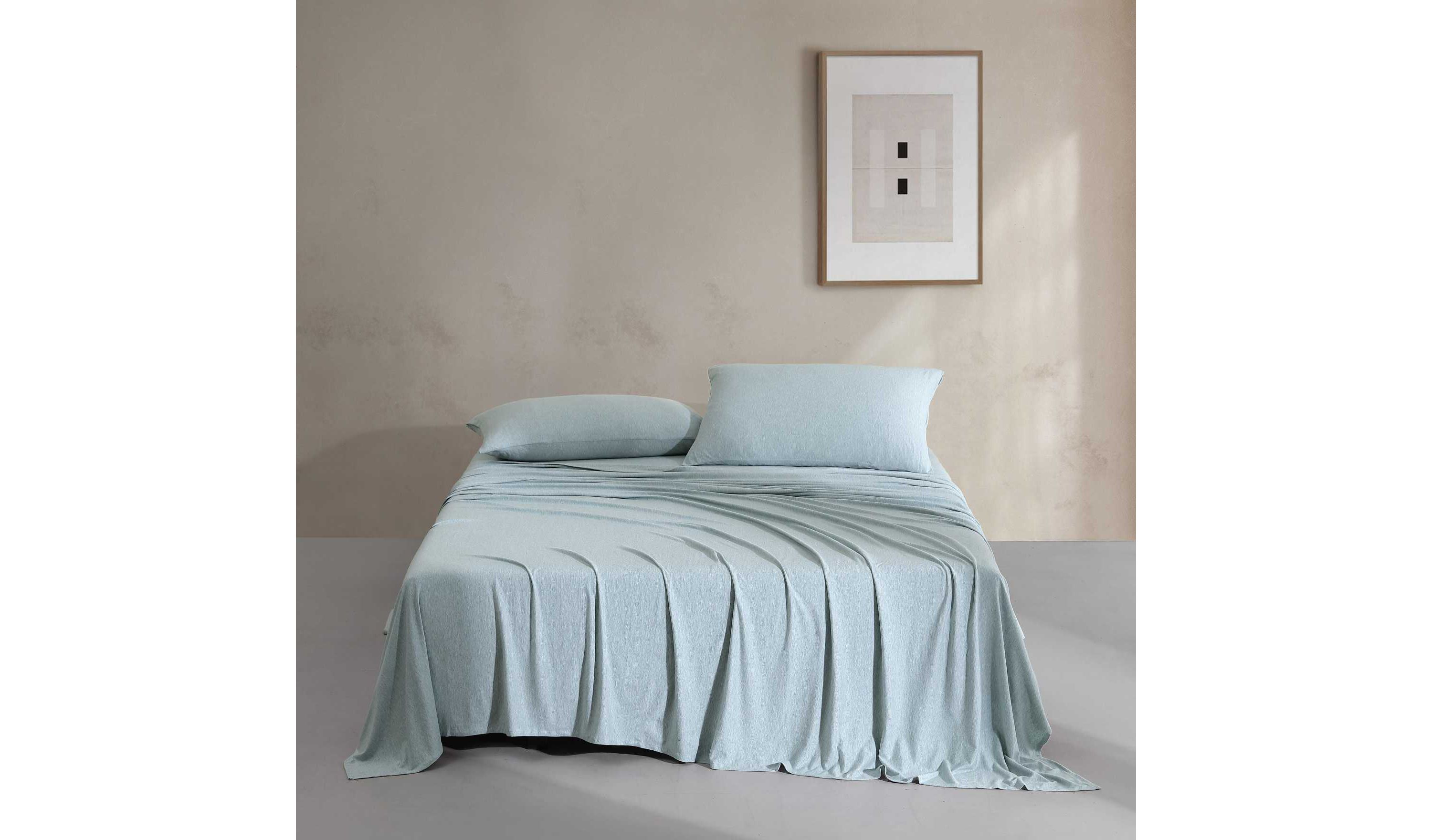 Modern Cotton Melange Sheet Set