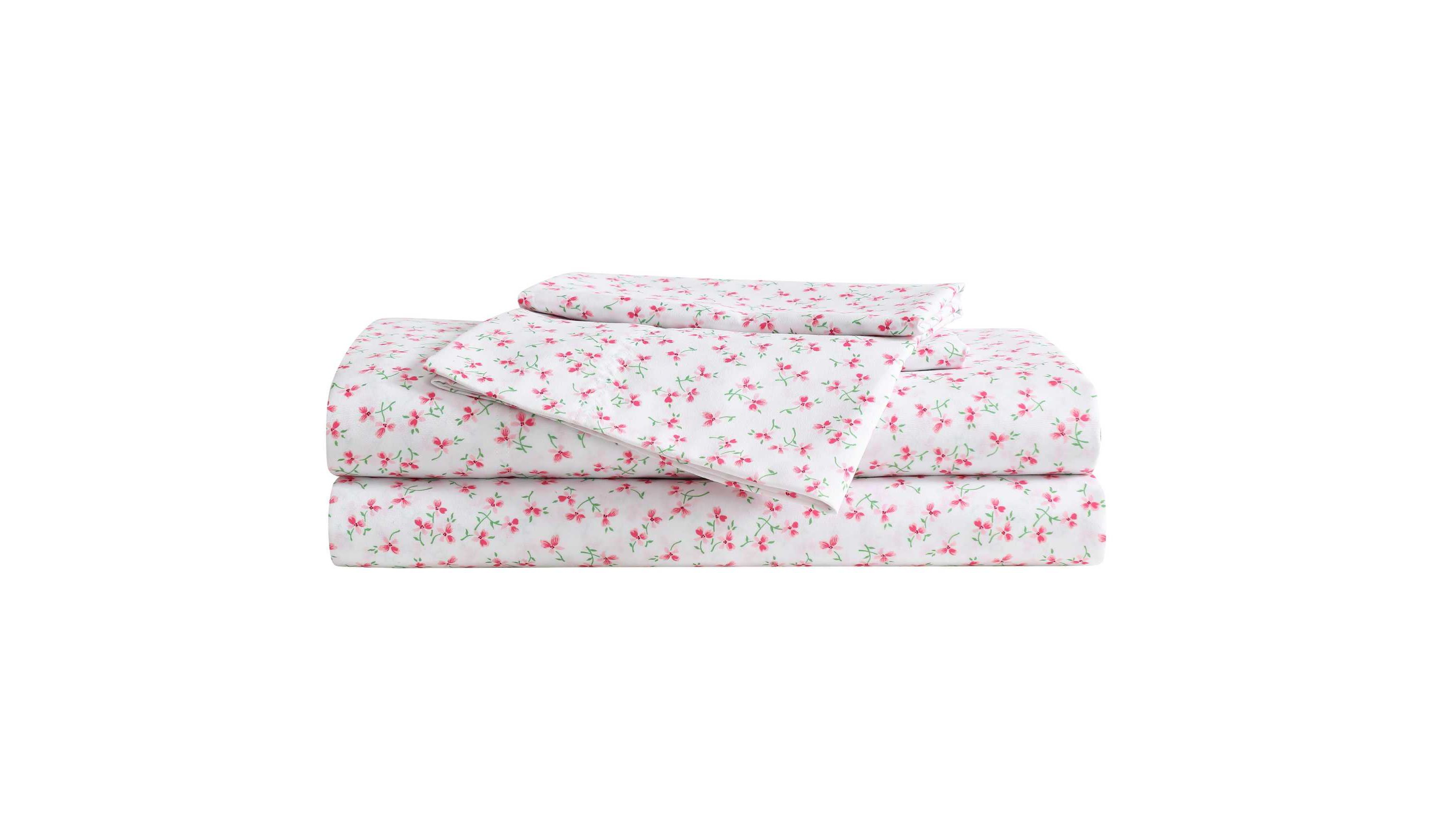 Ballet Floral Microfiber Sheet Set