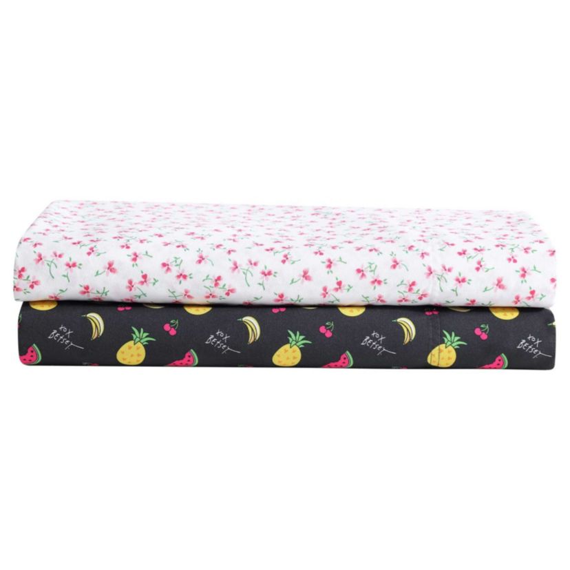 Betsey Fruits Toss Microfiber Sheet Set