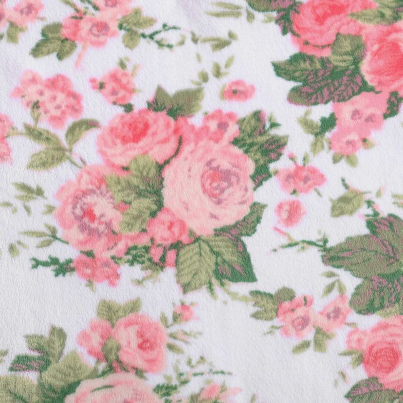 Vintage Floral Microfiber Comforter Sham Bonus Set