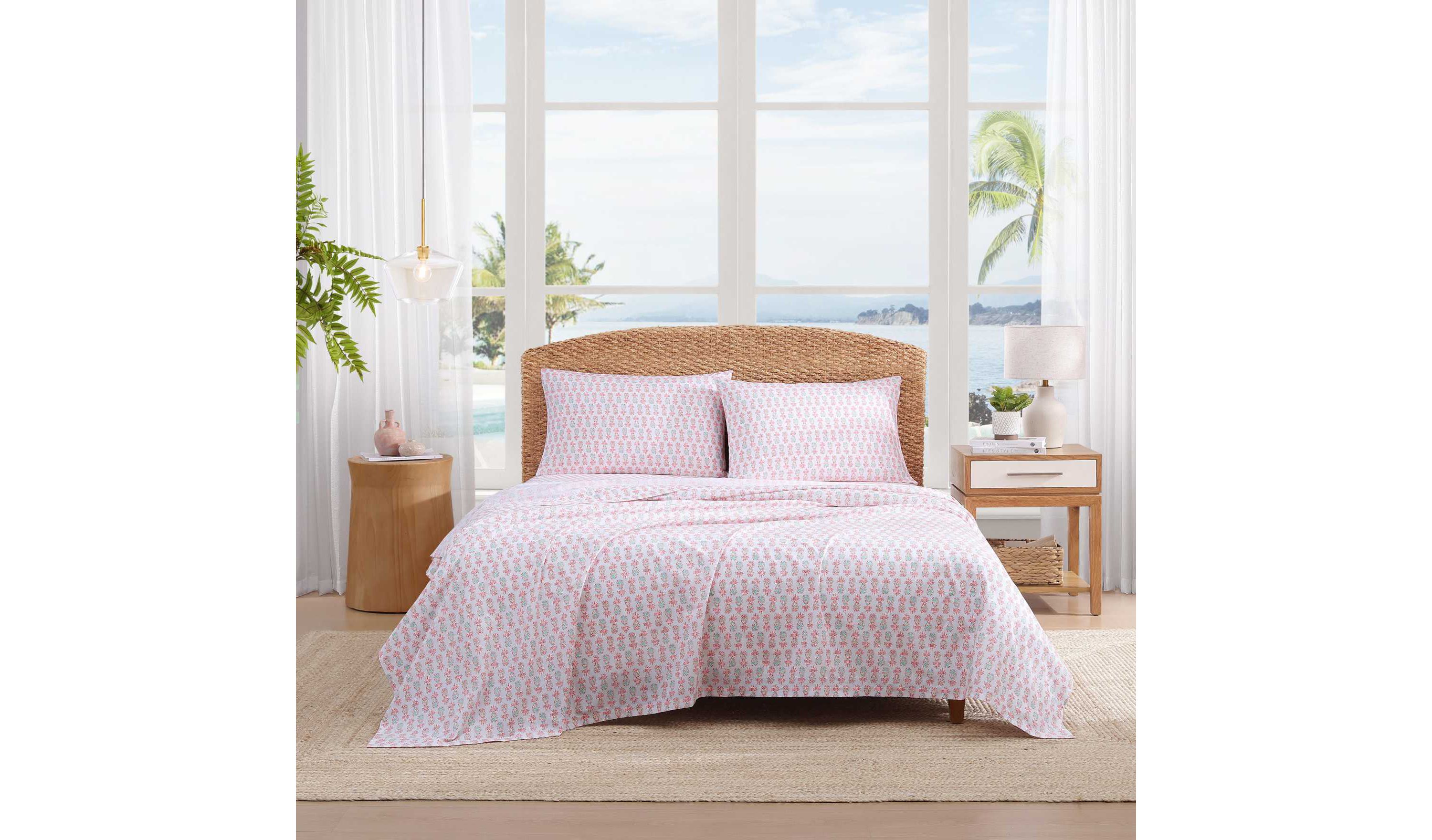 Pineapple Splash Cotton Sheet Set