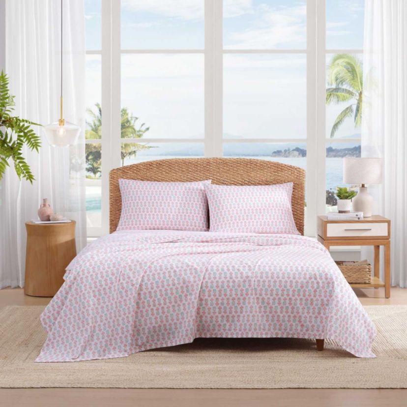 Pineapple Splash Cotton Sheet Set
