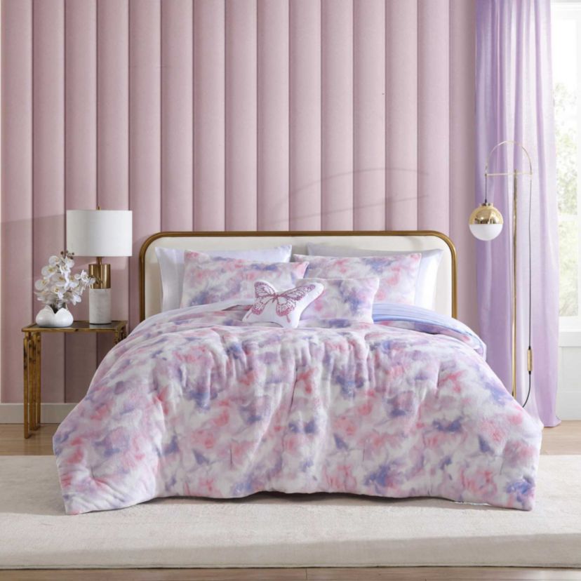 Sunset Tie Dye Microfiber Comforter Sham Bonus Set