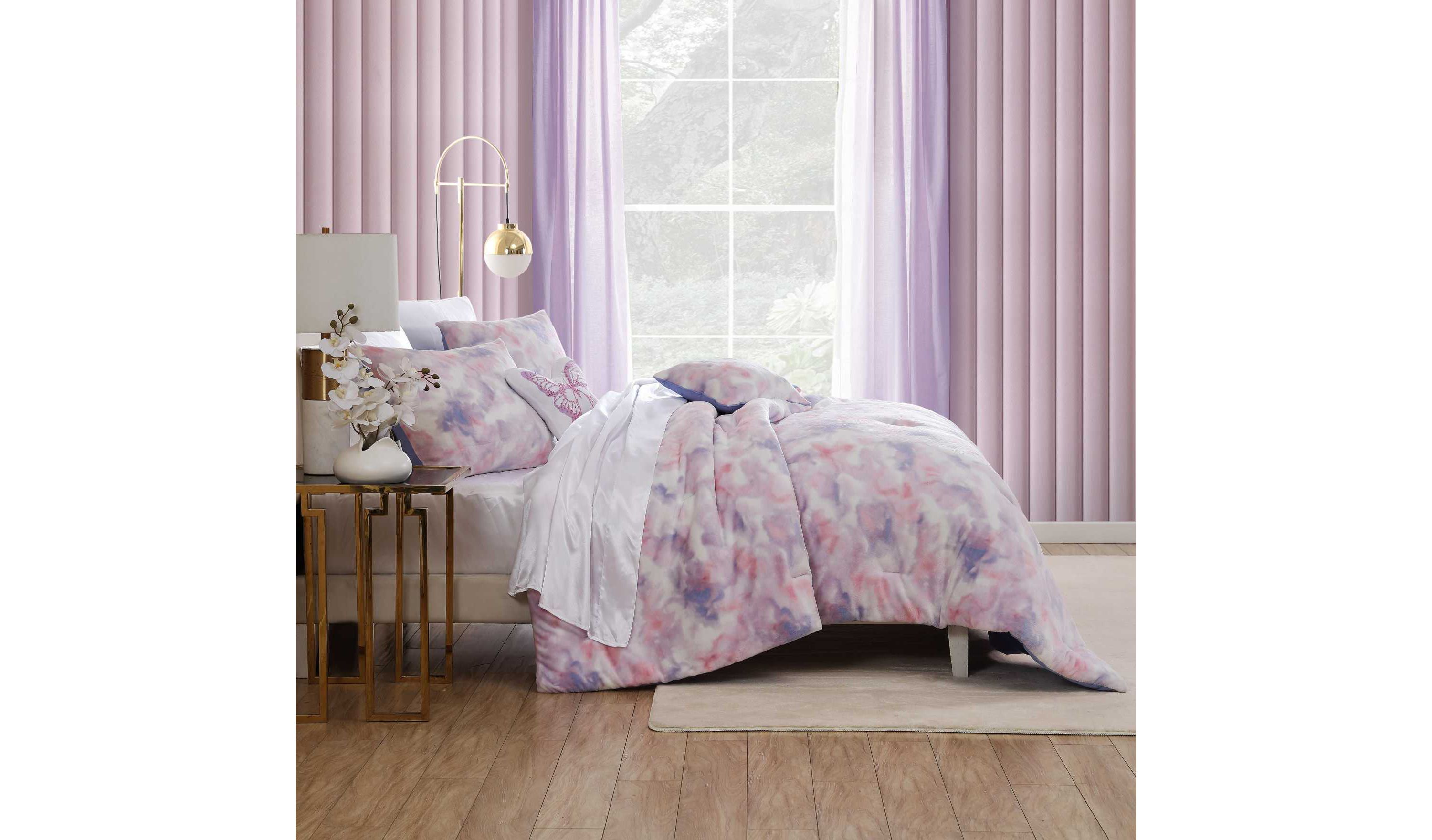 Sunset Tie Dye Microfiber Comforter Sham Bonus Set