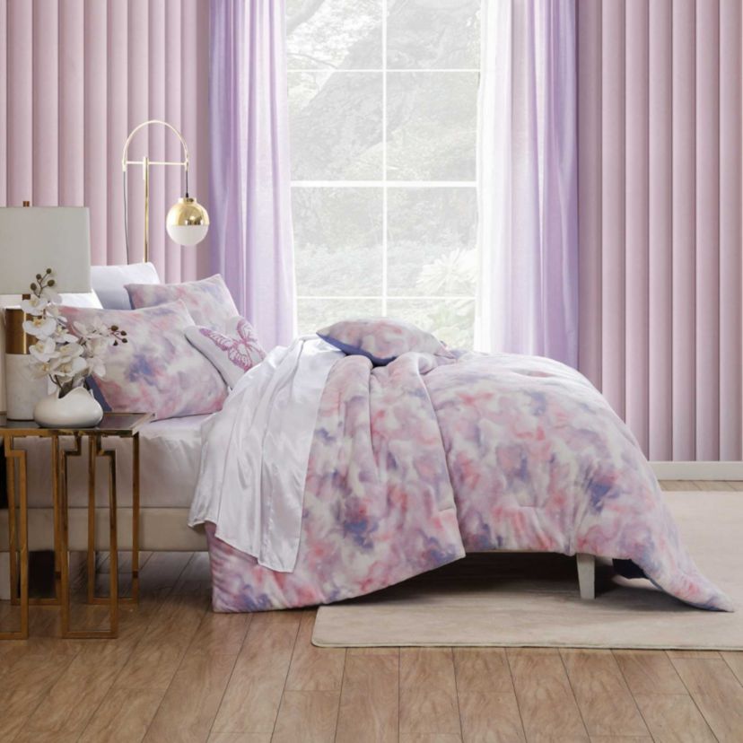 Sunset Tie Dye Microfiber Comforter Sham Bonus Set