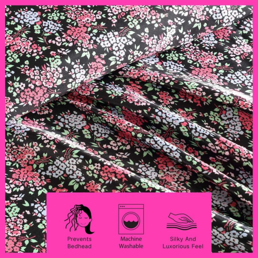 Confetti Floral Microfiber Sheet Set