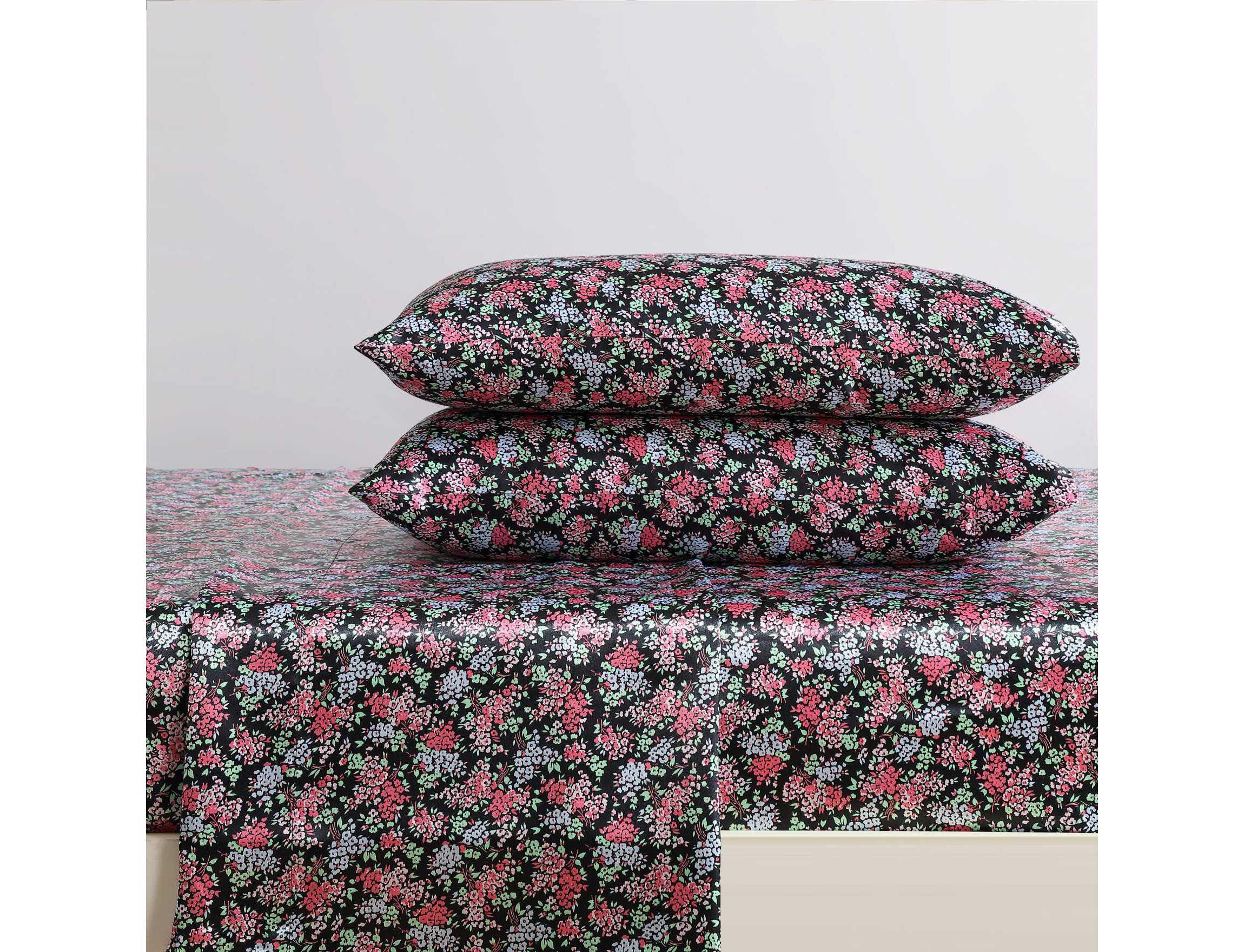 Confetti Floral Microfiber Sheet Set