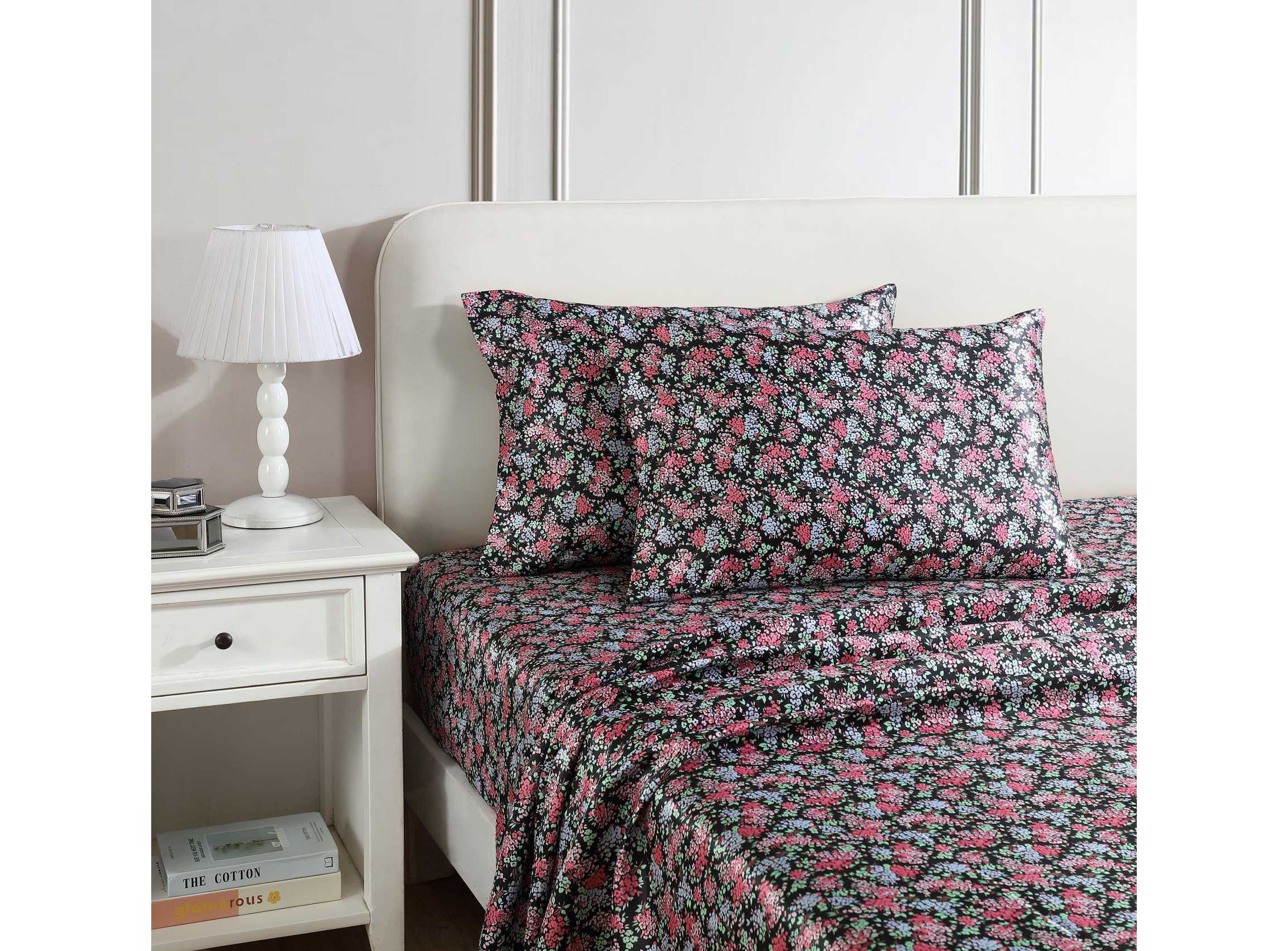 Confetti Floral Microfiber Sheet Set
