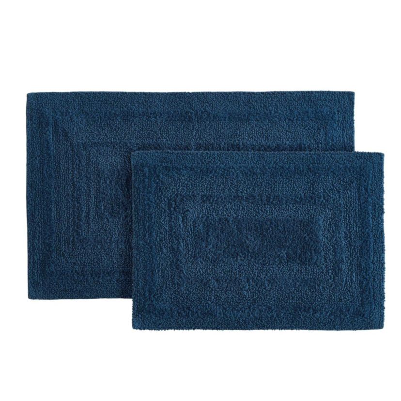 Logan Reversible Cotton Bath Rug