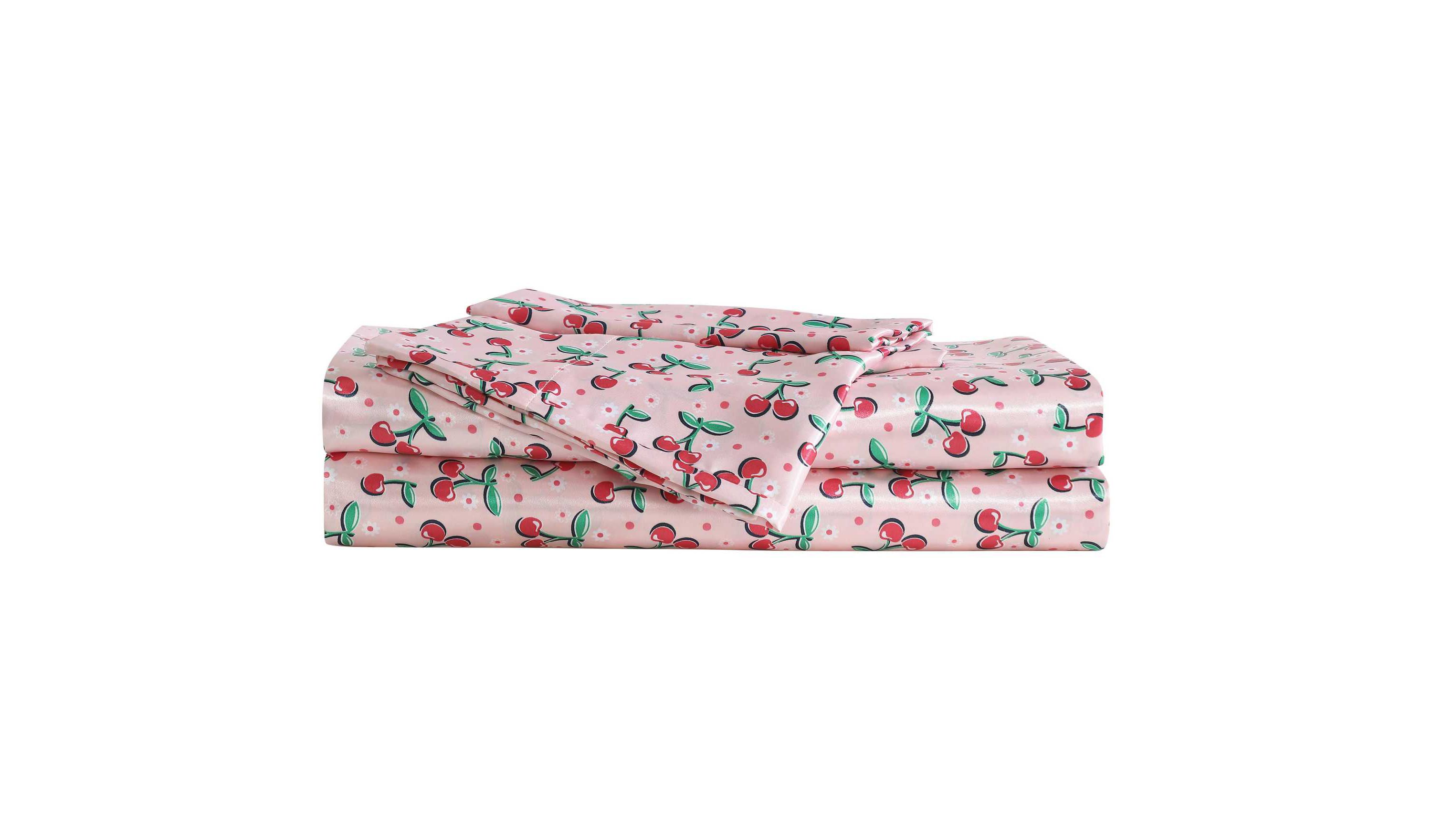 Cherry Good Day Microfiber Sheet Set