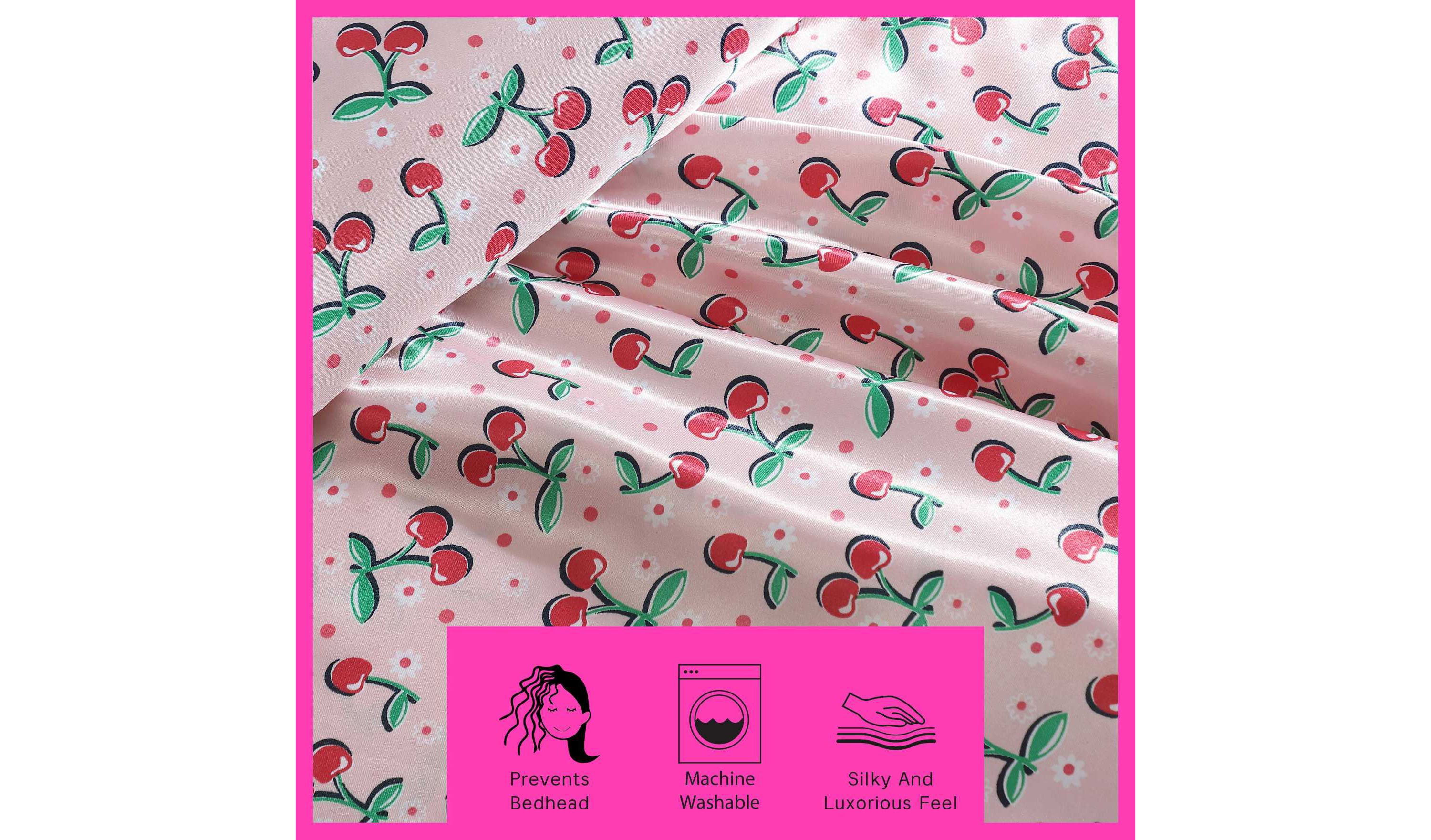 Cherry Good Day Microfiber Sheet Set