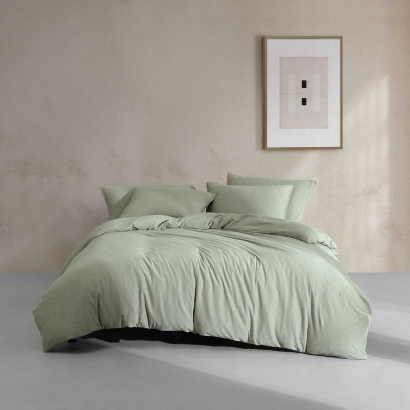 Modern Cotton Melange Comforter Set