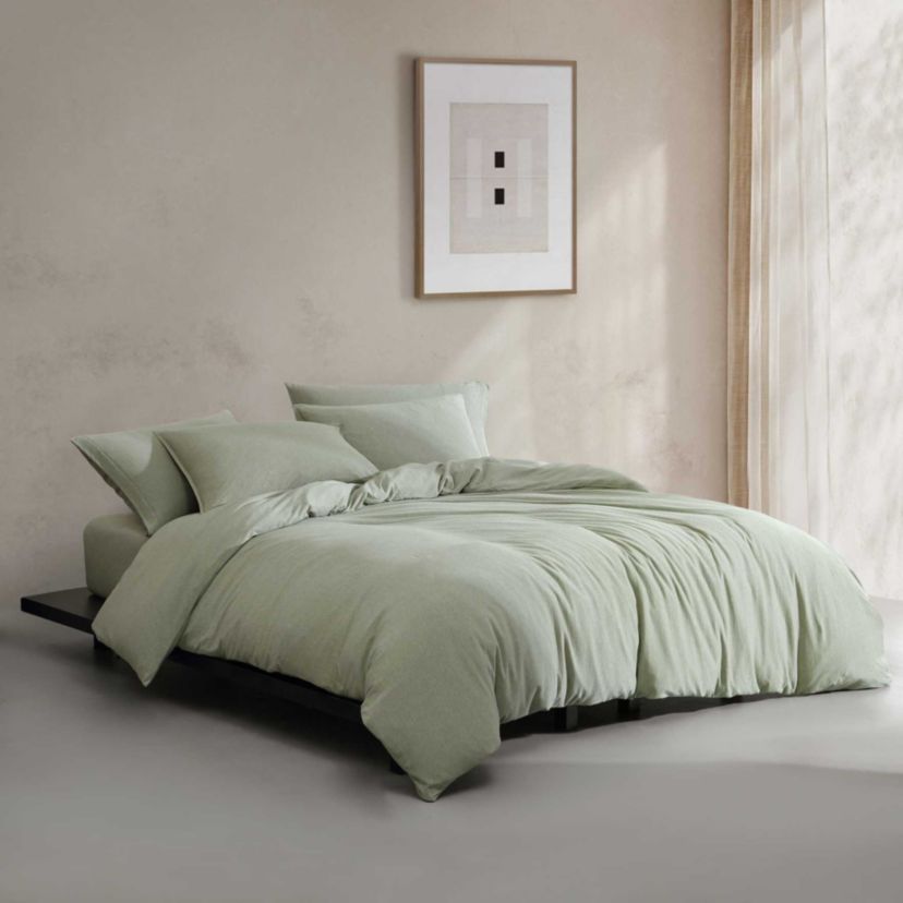 Modern Cotton Melange Comforter Set